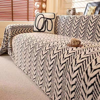 Herringbone - Black & White
