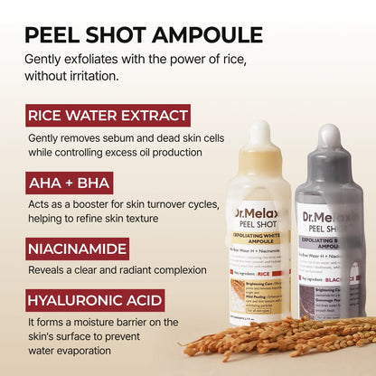 Clear Firm Skincare Set-Multi Balm&Eye patch&Volume Cream&Black Rice Ampoule&White Rice Ampoule
