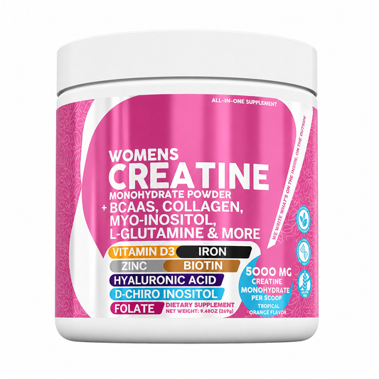 Creatine Monohydrate for Women – Muscle Strength, Recovery, Skin, Hair & Nails