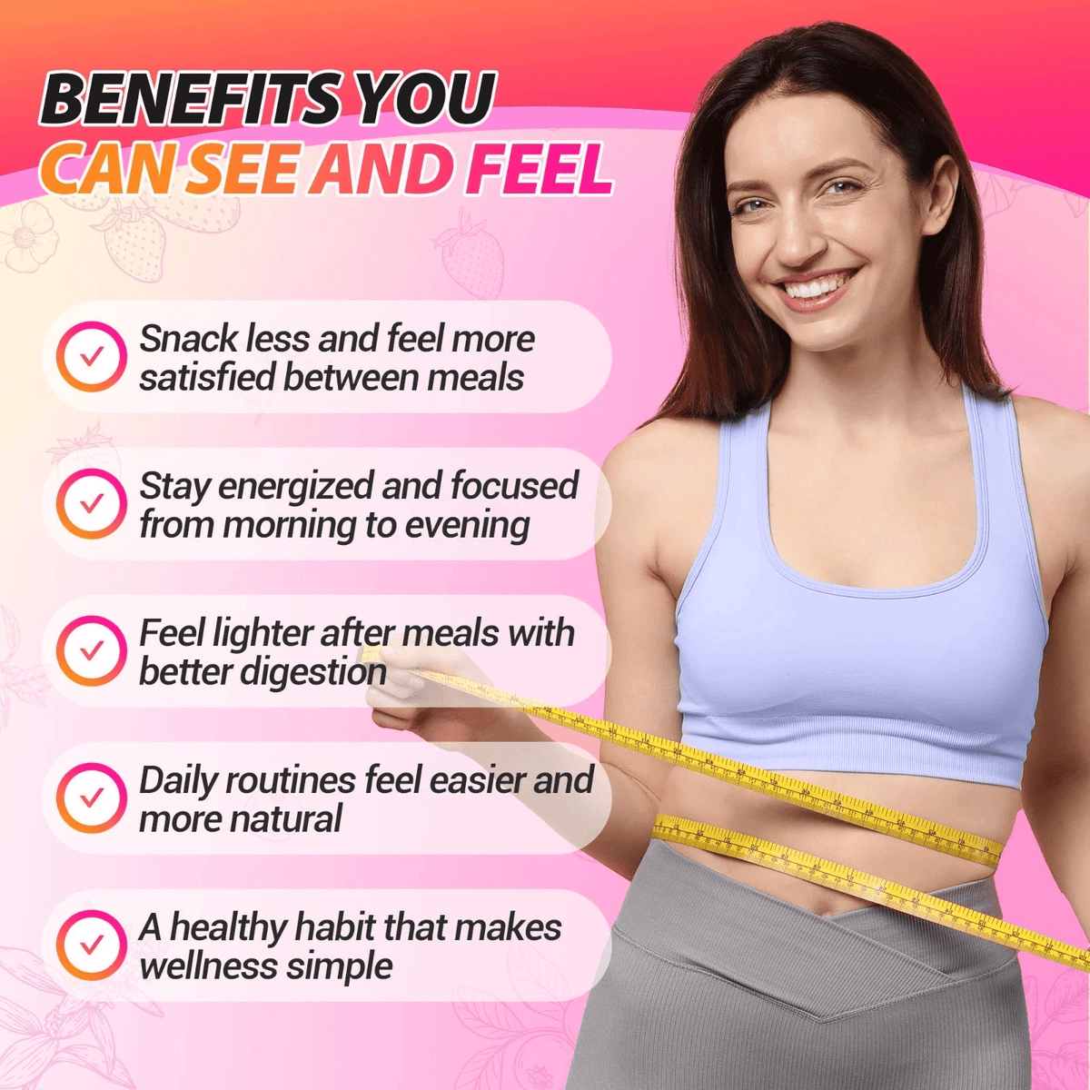 Yerba Mate Drink Mix with Berberine | Metabolism, Energy & Gut Health | Strawberry Acai | Vegan, Sugar-Free, 30ct