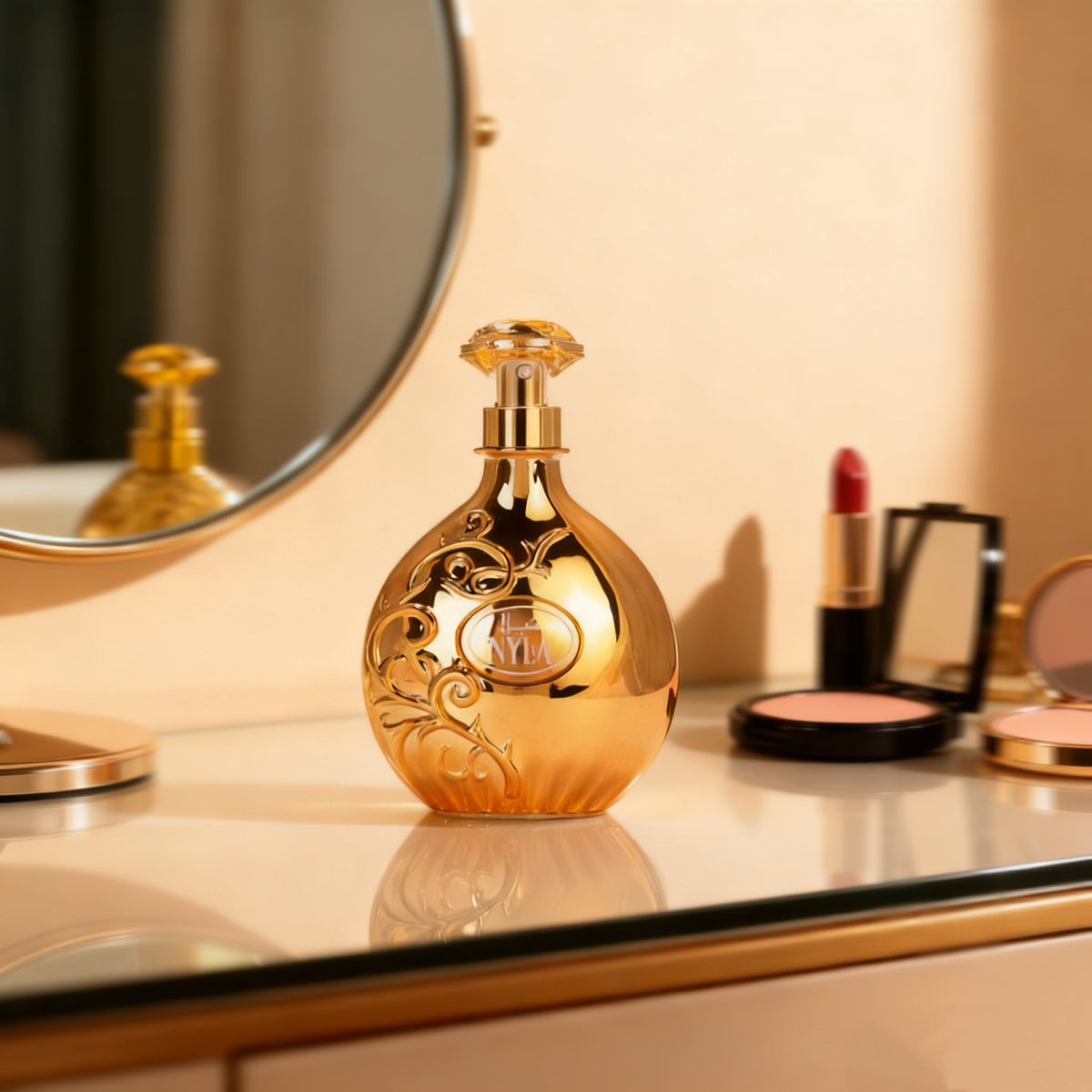 Arabiyat Prestige Nyla Eau De Parfum - Luxurious Gourmand Scent for Women or men, 2.7 fl oz.
