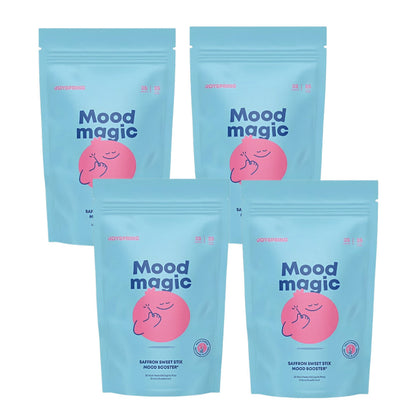 Mood Magic for Kids – Natural Mood Support Pixie Sticks Candy with Saffron Extract, Magnesium Citrate & Vitamin D3