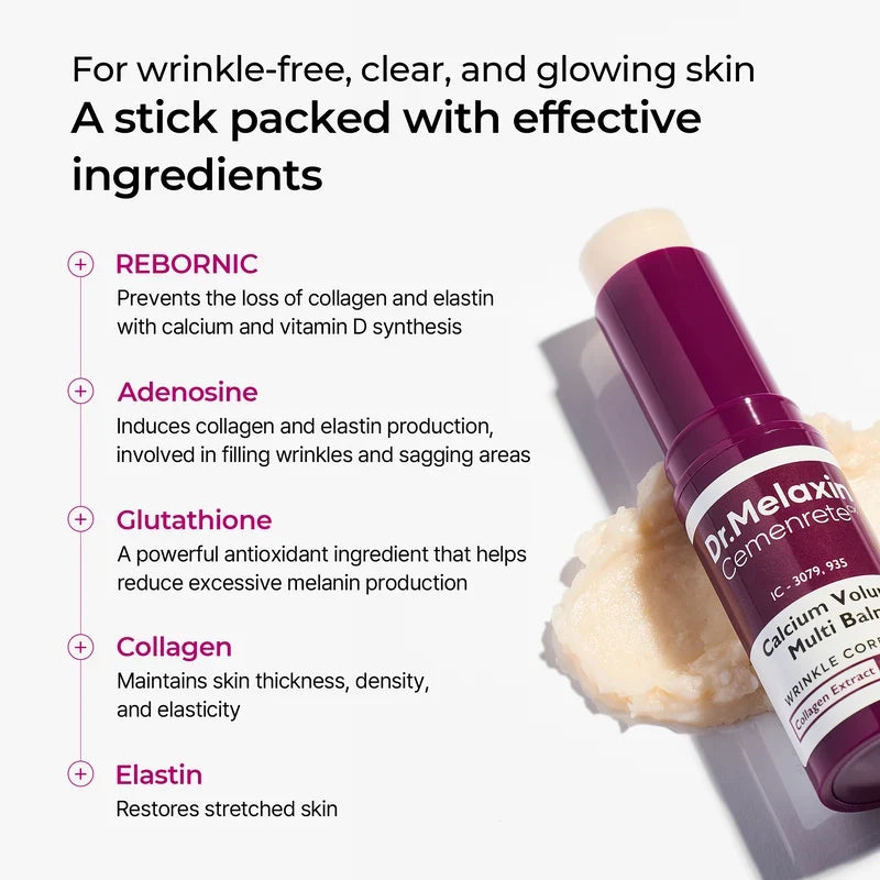 Gifted Collagen Boost Set-Calcium Eyepatch&Calcium Cream&Calcium Multi Balm&Cyano Serum&Picotonic Ampoule
