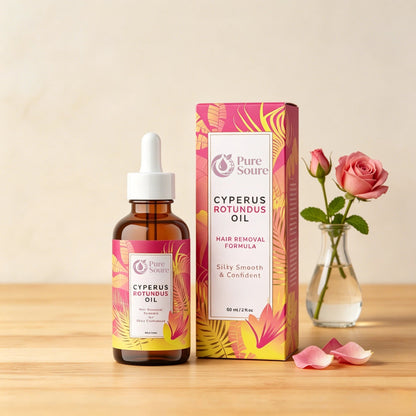 Cyperus Rotundus Oil for Natural Hair Reduction