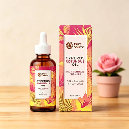 Cyperus Rotundus Oil for Natural Hair Reduction