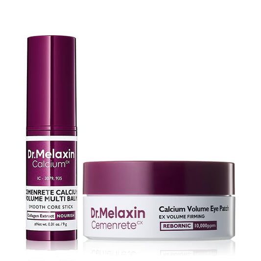 Calcium Volume Multi Balm+Eye Patch 60ea Korean Skin Care Cosmetics with Collagen Extract Elasticity Eye Shield Skin Repair