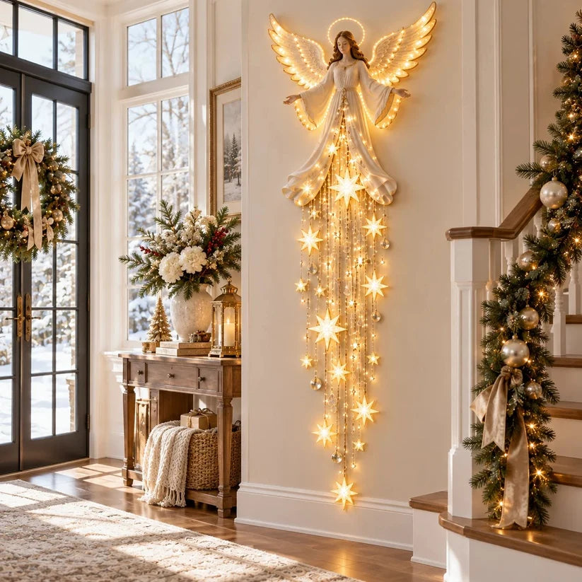 (🎁Last Day 49% OFF)✝️✨Jesus Light of Heaven Christmas Wall Hanging
