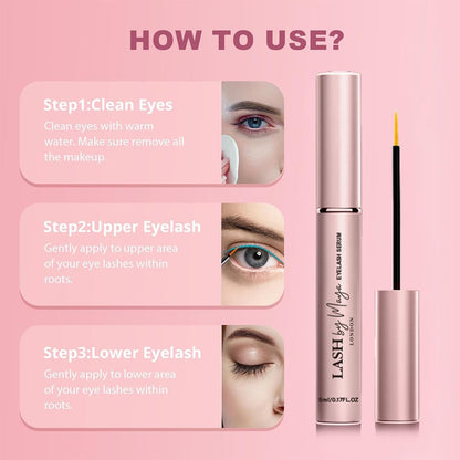 Eyelash Growth Serum,Lash Enhancing,Cruelty Free, Made in the USA-5ml