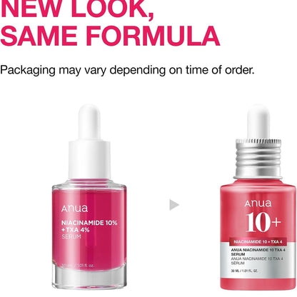 Niacinamide 10 + TXA 4 Serum, Korean Skincare, 1.01 fl.oz | Dark Spot Care, Lightweight & Hydrating All-in-One Daily Facial Serum for Glass Skin