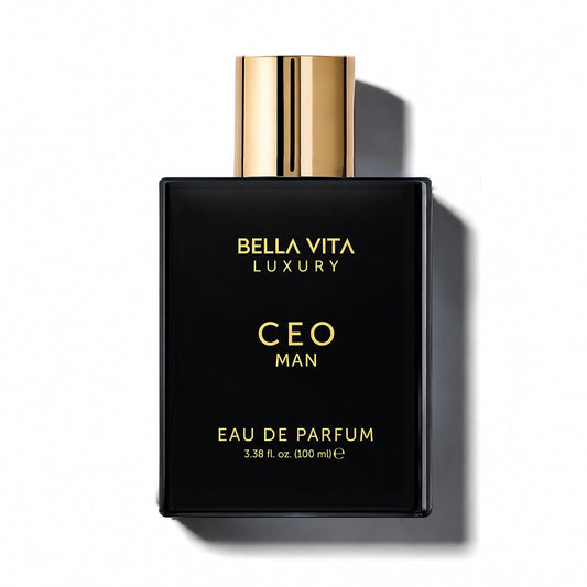 CEO MAN Eau de Parfum | 100 ml (3.4 fl.oz.) | Perfume for Men | Mandarin, Lemon, Lavender, and Vetiver Notes | Long Lasting Men's Fragrance