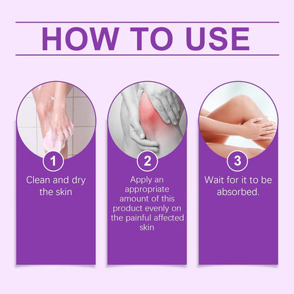 2PC Soothing Relief Massage Gel, Joint Gel Purple Gel Soothes for Knees, Lumbar, Neck, Hands and Joint Activities Throughout.(100g)