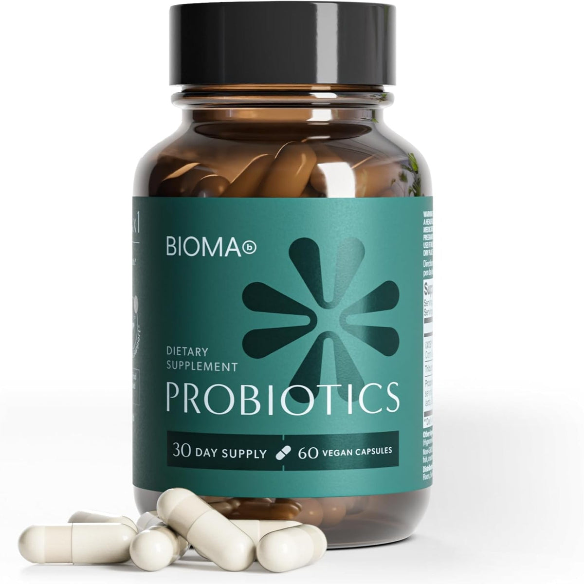 Digestive Health Probiotic - Gut Support for Men & Women  - Vegan & Gluten Free - 60 Delayed-Release Capsules (30-Day Supply)