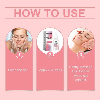 5-in-1 Anti-Aging Serum: Vitamin C Face & Body Serum to Hydrate, Firm & Reduce Wrinkles