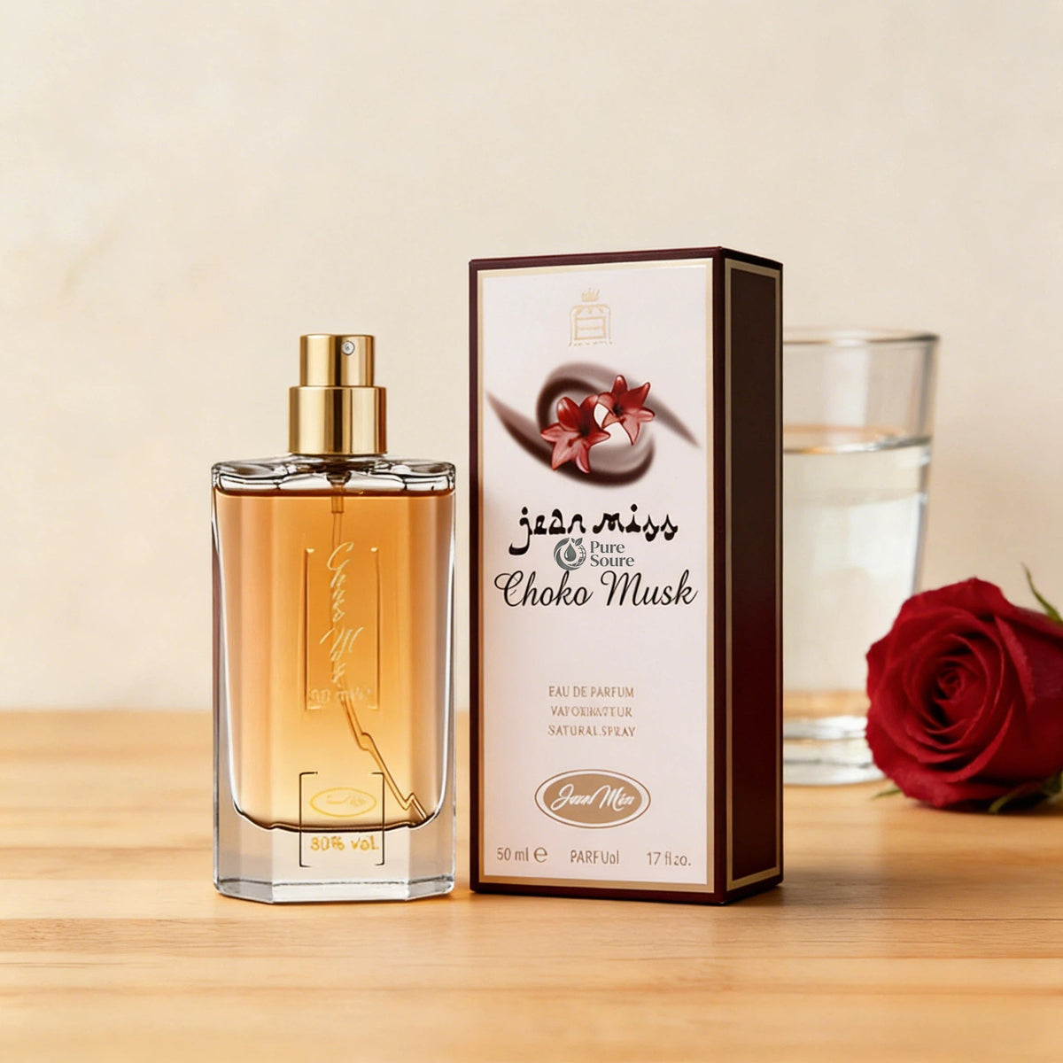 Al Rehab Choco Musk Eau De Toilette Spray for Women 1.5 oz