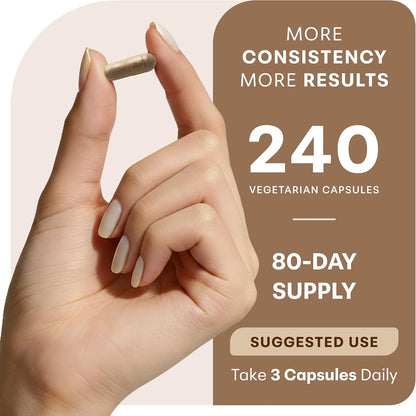 Nattokinase 10,000 FU Per Serving, 240 Veggie Capsules
