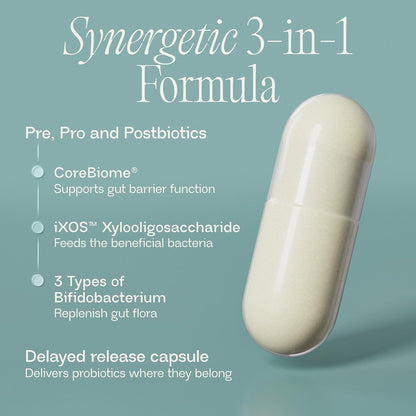 Digestive Health Probiotic - Gut Support for Men & Women  - Vegan & Gluten Free - 60 Delayed-Release Capsules (30-Day Supply)