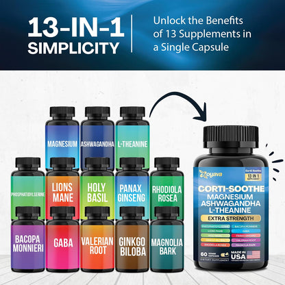 Cortisol 60 and Myo-Inositol 90 Capsules Supplement Bundle