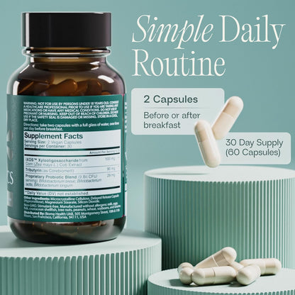 Digestive Health Probiotic - Gut Support for Men & Women  - Vegan & Gluten Free - 60 Delayed-Release Capsules (30-Day Supply)