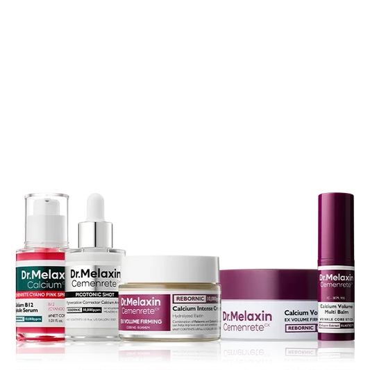 Gifted Collagen Boost Set-Calcium Eyepatch&Calcium Cream&Calcium Multi Balm&Cyano Serum&Picotonic Ampoule
