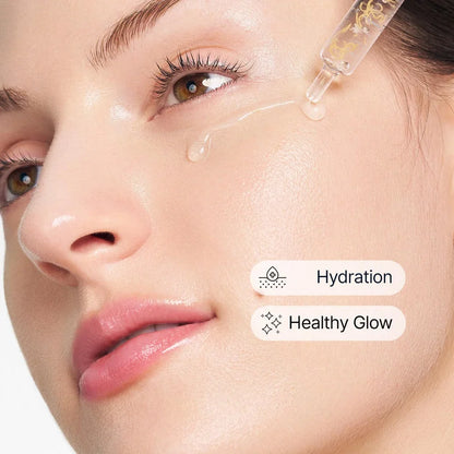 Intensive Silk Peptide Ampoule, Copper Peptides Serum for Face with Collagen & Multi Peptides, Hydrating Korean Skincare Facial Serum for Smooth-Looking Skin, 1.35 fl oz