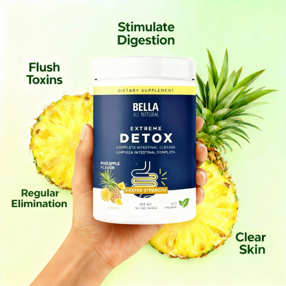 Extreme Detox Powder (Pineapple) Sleep Balance, Detox & Skin Radiance，No Added Sugar