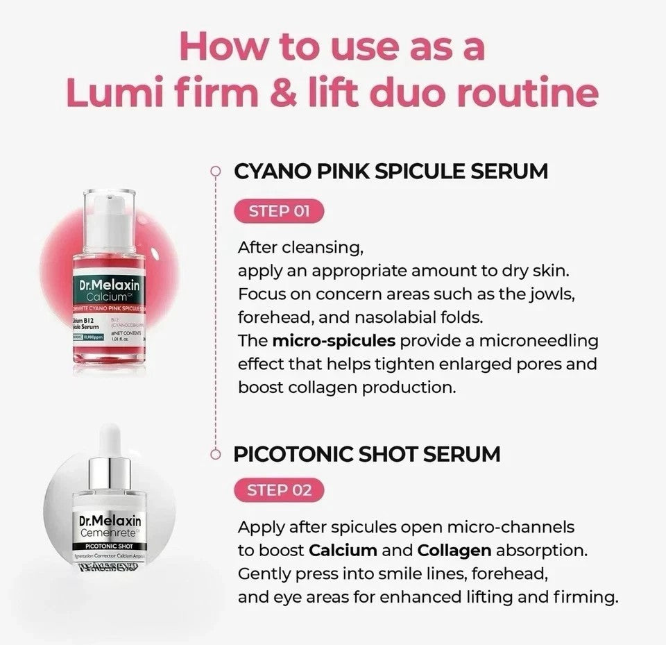 4pc Set Rice Peeling Ampoule Spicule Serum Picotonic Shot K-Beauty