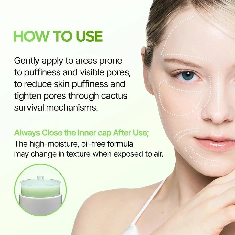 Cactox & Collagen Multi Pore Firming.Cactus Cooling, Pore Tightening