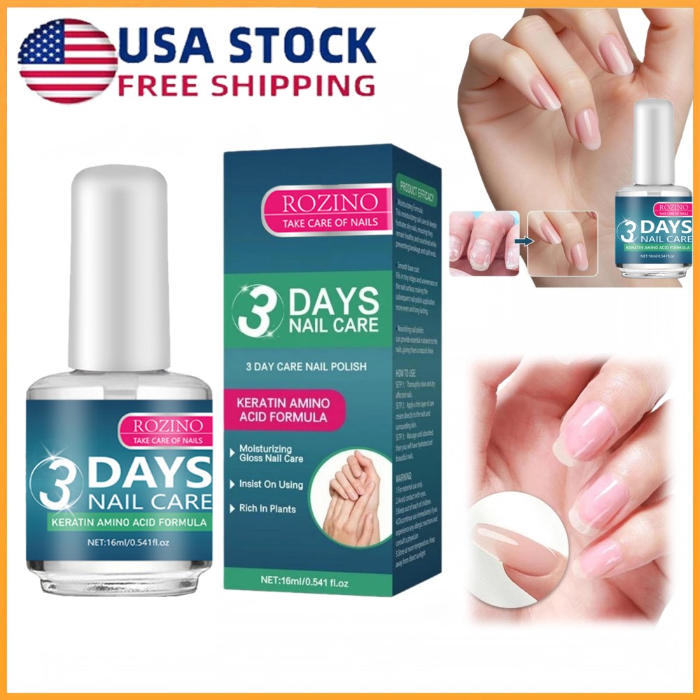 2PACK  3 Days Nail Care - Keratin Amino Acid Formula Superior Nail Nourish