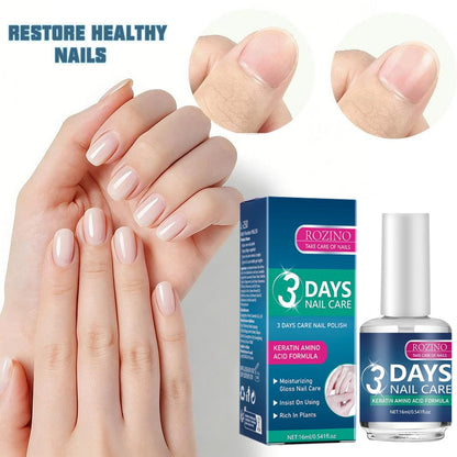 2PACK  3 Days Nail Care - Keratin Amino Acid Formula Superior Nail Nourish